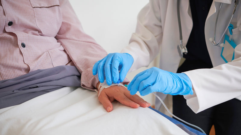 ¿Qué pasa durante una sesión de tratamiento intravenoso?